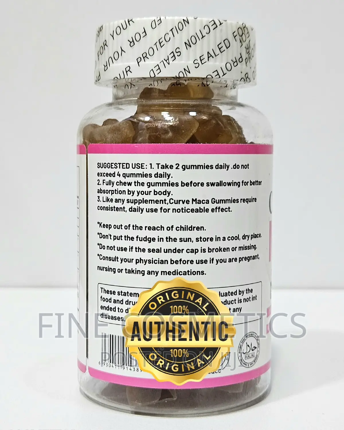 CURVE MACA GUMMIES 3000mg D Hips and Buttocks Enhancement