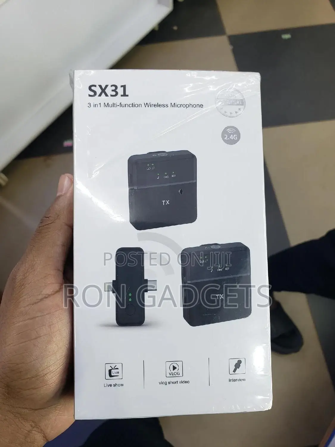 Sx31 Wireless Microphone