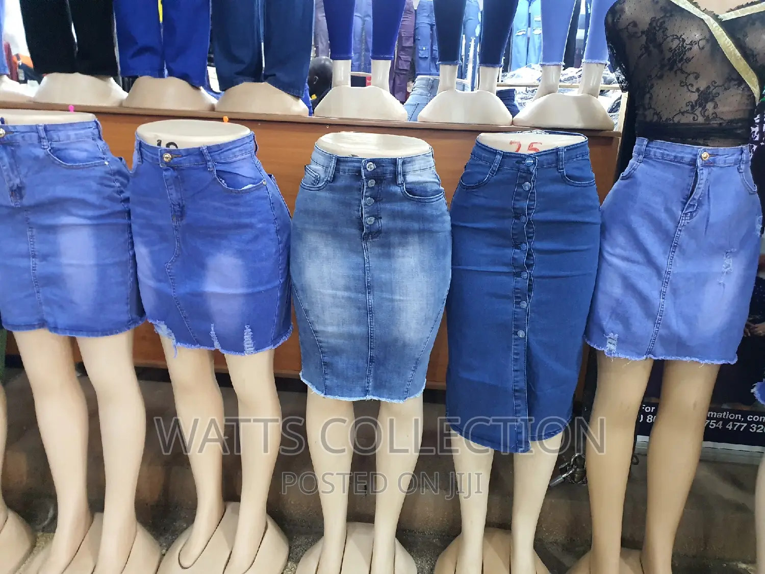 Ladies Quality Jean Skirts