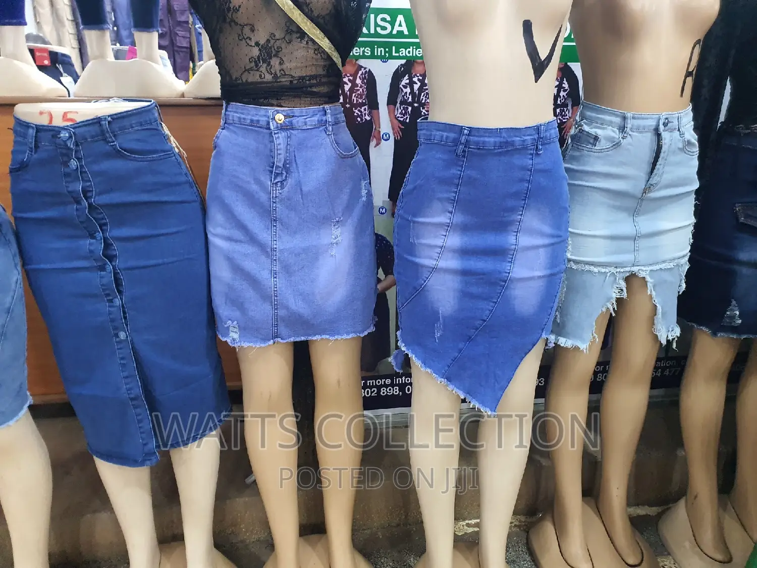 Ladies Quality Jean Skirts