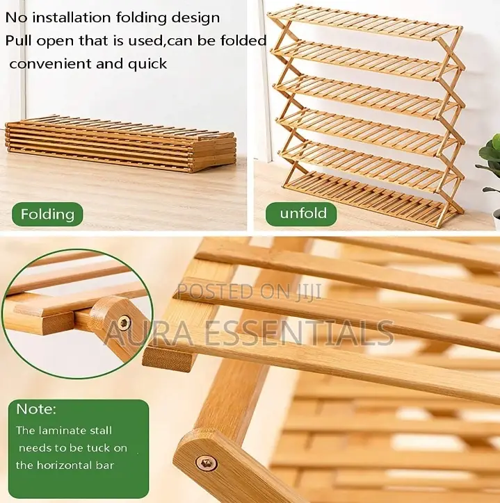 X-Shape 5 Layer Shoe Rack