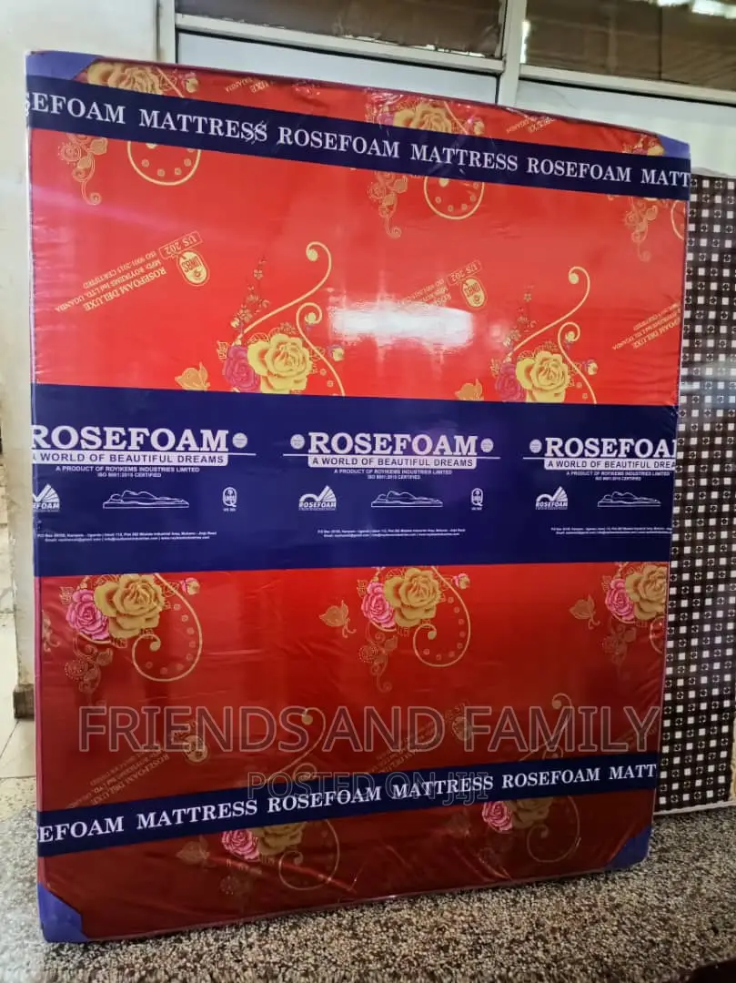 Dulexe Rose Foam Mattress 6*5*8.Inches