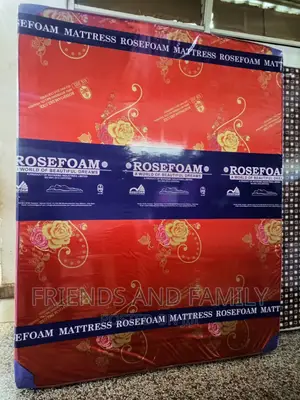 Dulexe Rose Foam Mattress 6*6*8.Inches