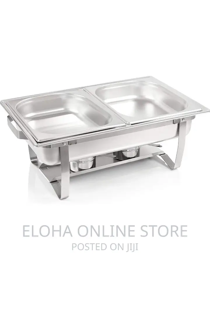 Double Compartments Chafing Dish