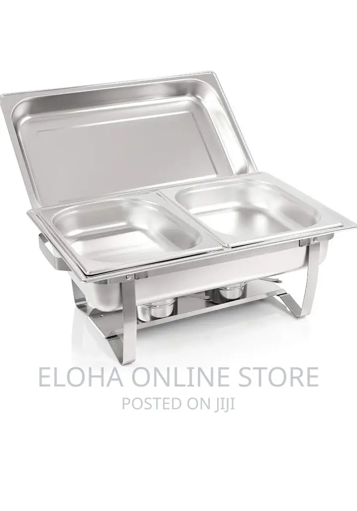 Double Compartments Chafing Dish