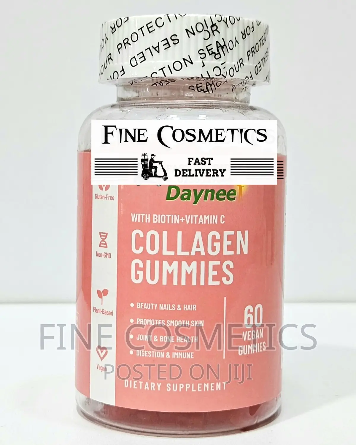 Healthy Skin + Hair Collagen Gummies With Biotin + Vitamin C