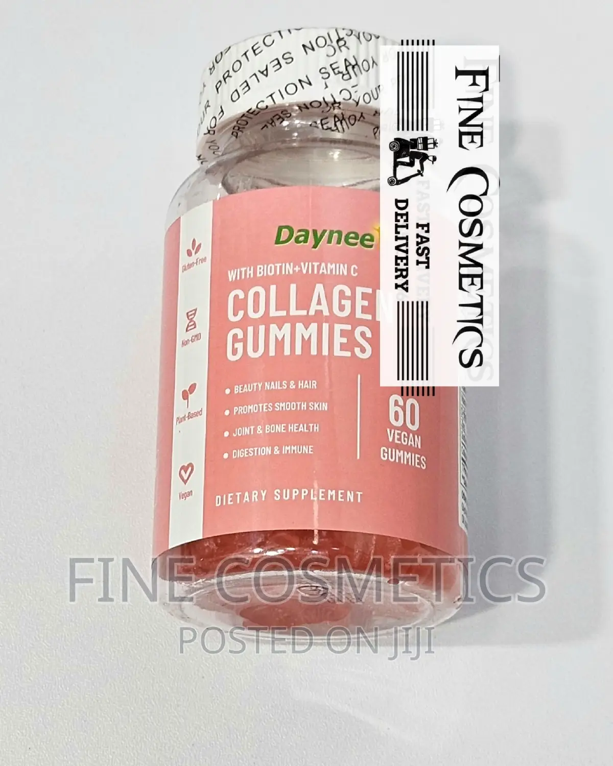 Healthy Skin + Hair Collagen Gummies With Biotin + Vitamin C