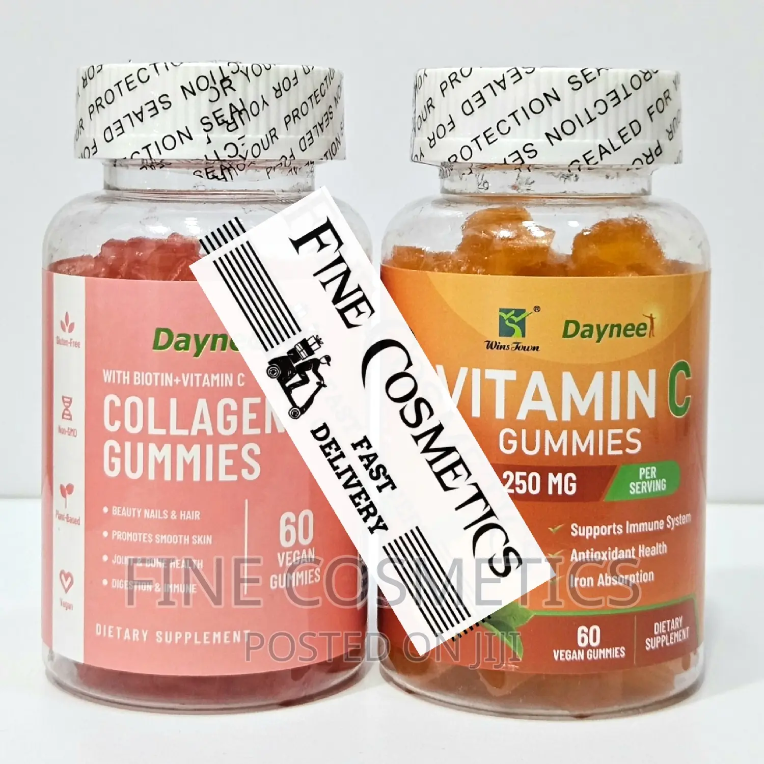 Healthy Skin + Hair Collagen Gummies With Biotin + Vitamin C