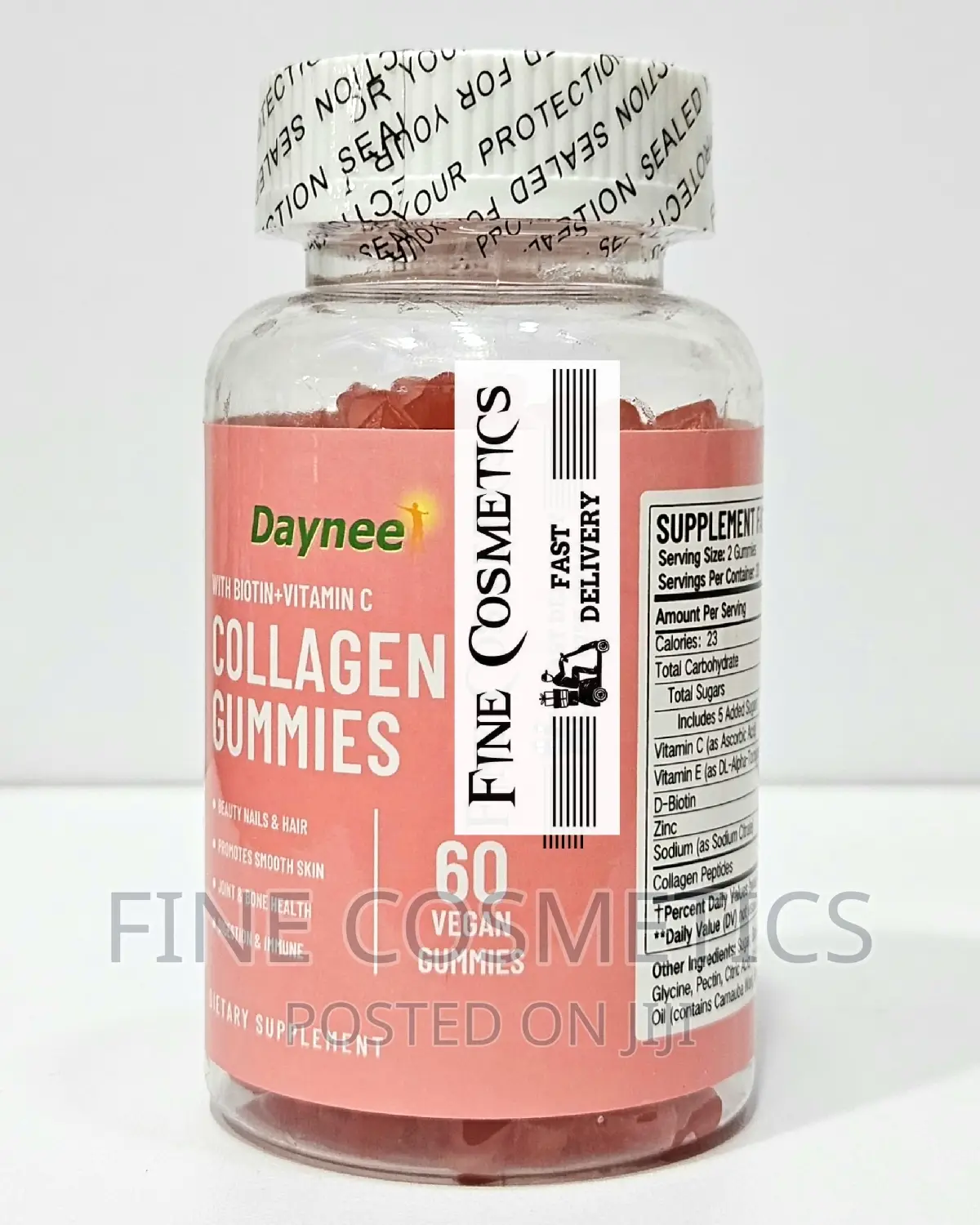 Healthy Skin + Hair Collagen Gummies With Biotin + Vitamin C