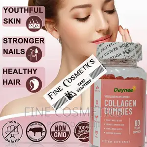 Healthy Skin + Hair Collagen Gummies With Biotin + Vitamin C