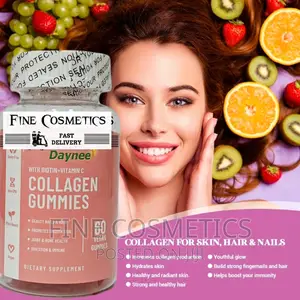 Healthy Skin + Hair Collagen Gummies With Biotin + Vitamin C