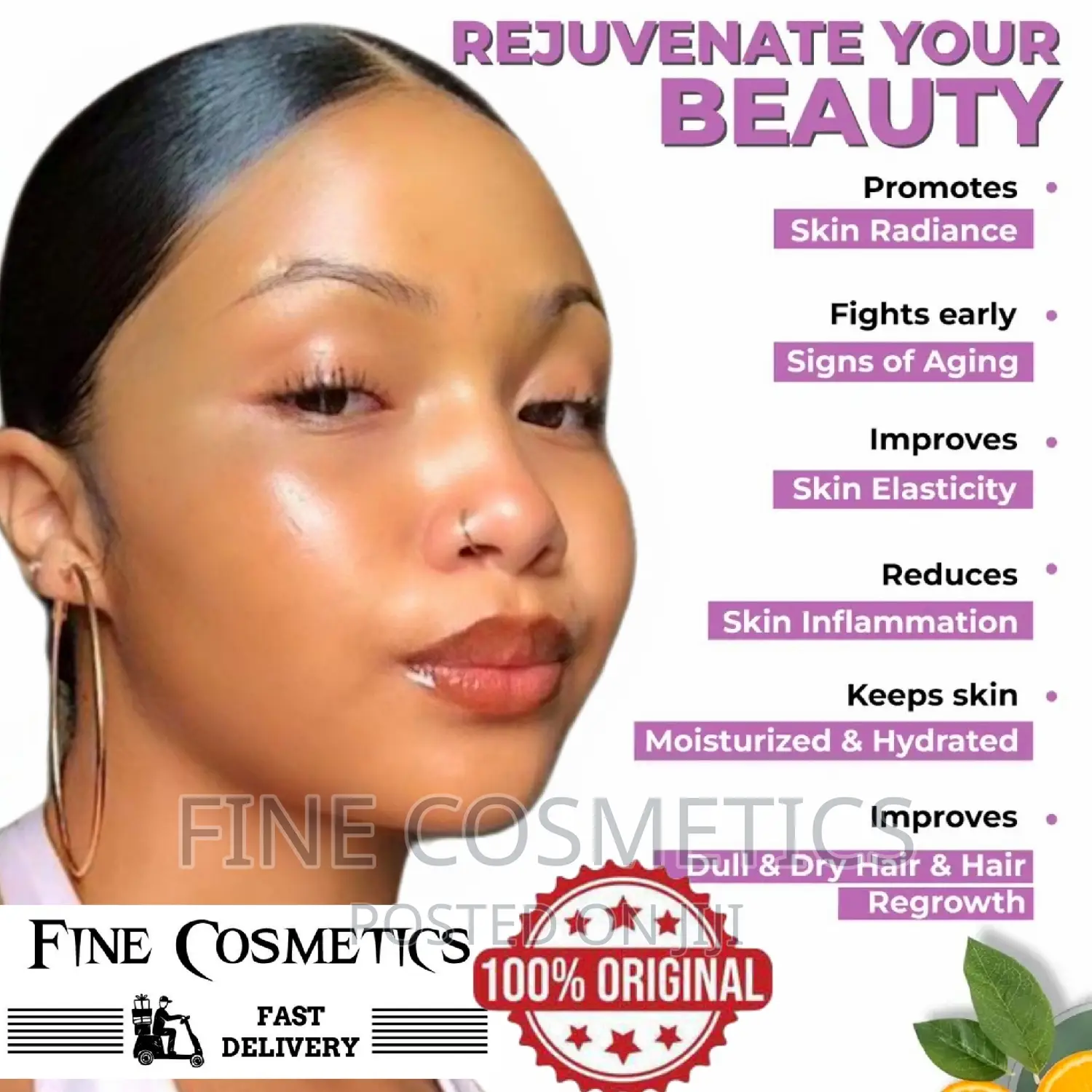 COLLAGEN AND GLUTATHIONE Skin Whitening |Hair Nail Care Caps