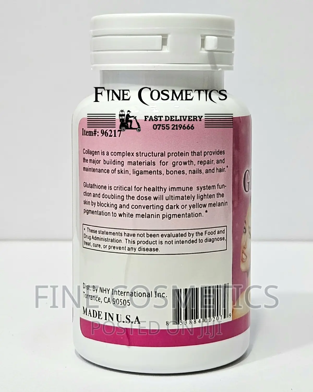COLLAGEN AND GLUTATHIONE Skin Whitening |Hair Nail Care Caps