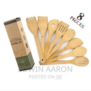 Bamboo Utensils Set