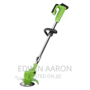 Lawn Mower With a Rechargeable Battery