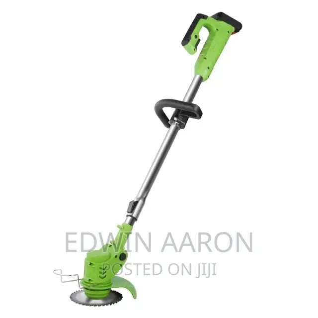 Lawn Mower With a Rechargeable Battery