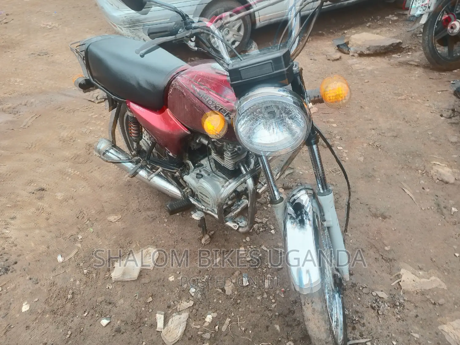 Bajaj Boxer 100 2017 Red