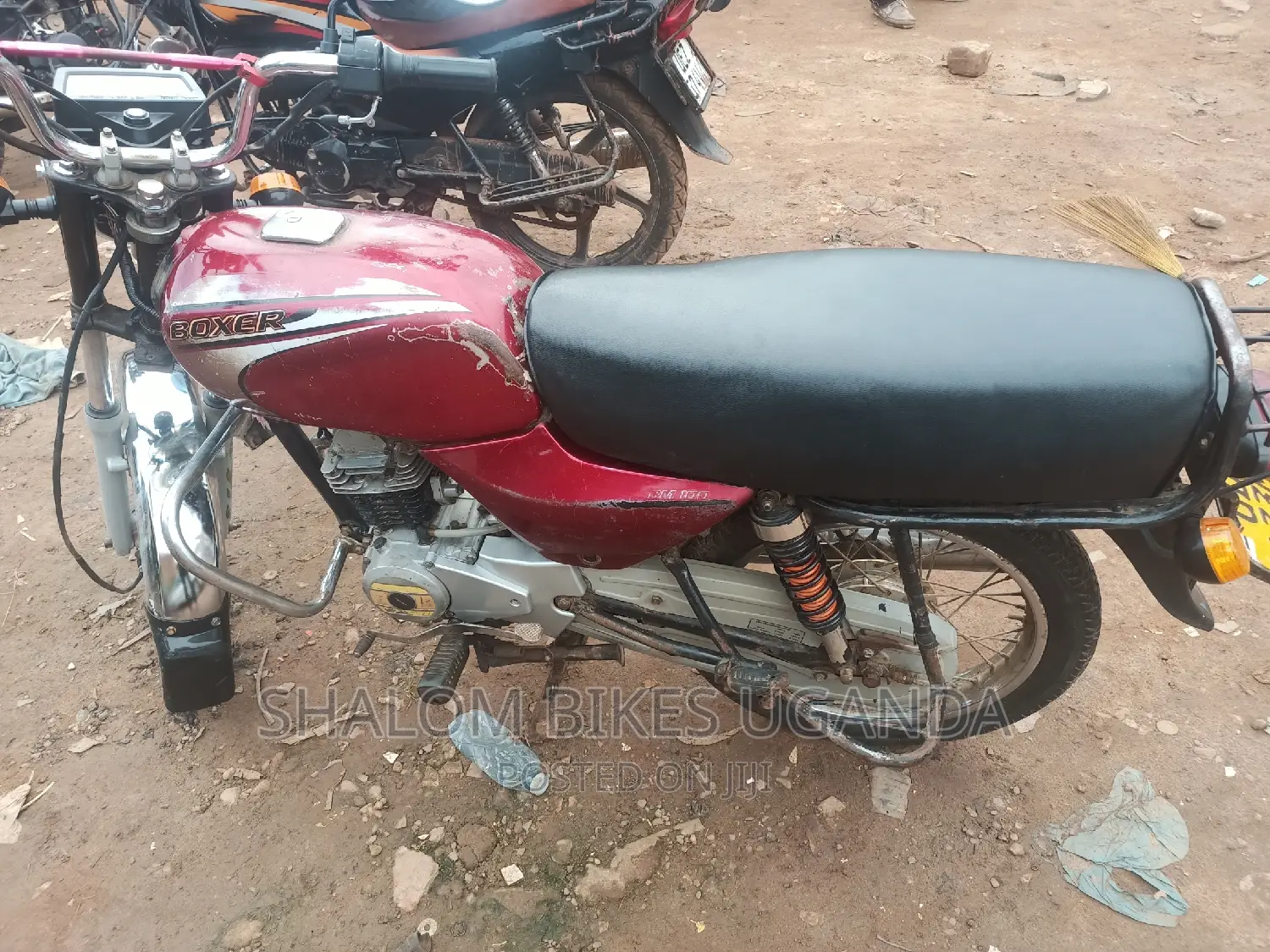 Bajaj Boxer 100 2017 Red
