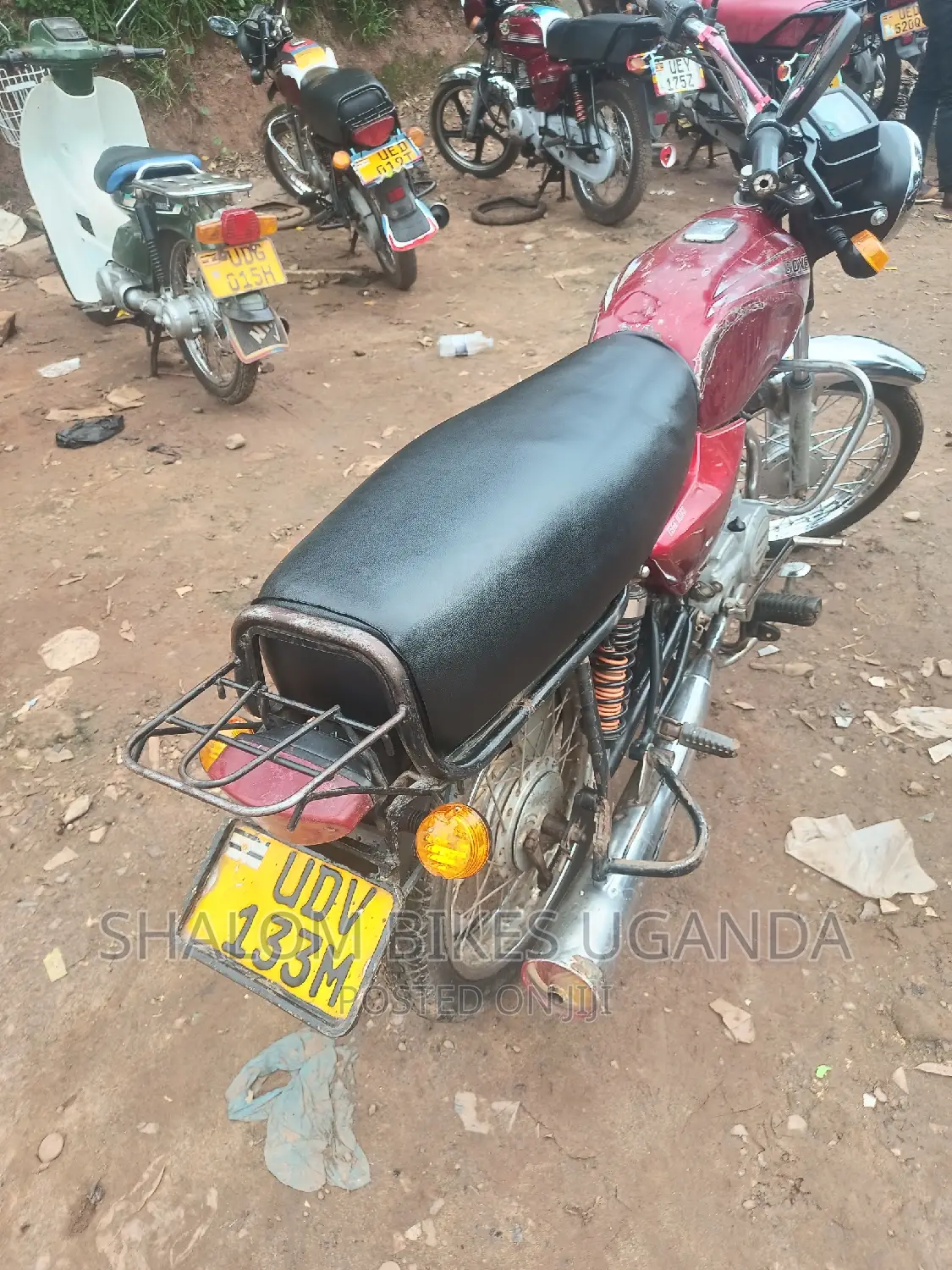 Bajaj Boxer 100 2017 Red