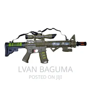 Rifle Toy Gun for Kids - Battery Powered