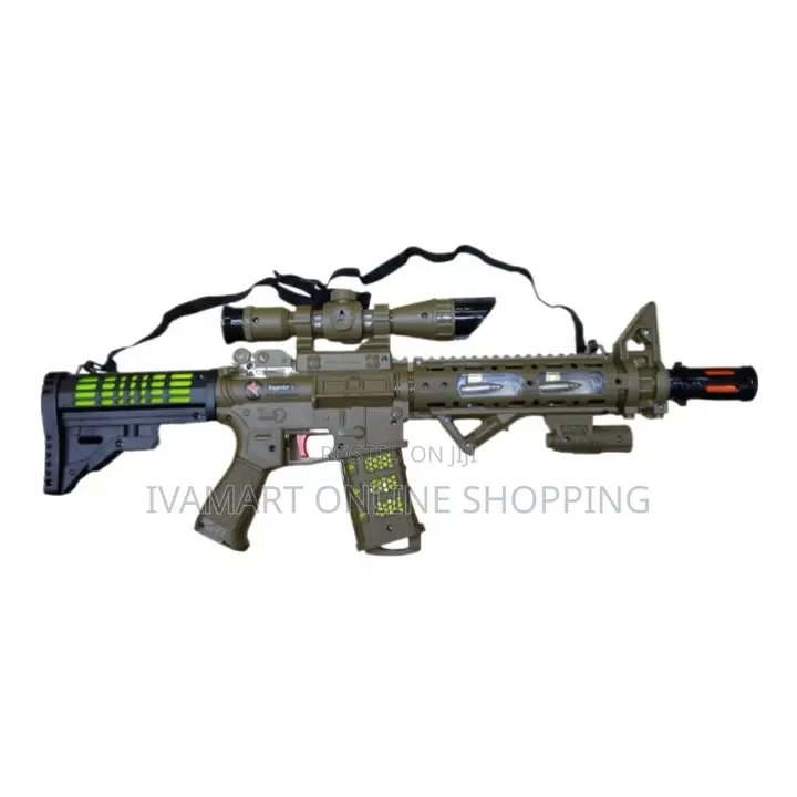 Rifle Toy Gun for Kids - Battery Powered