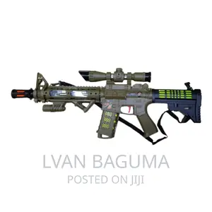 Rifle Toy Gun for Kids - Battery Powered