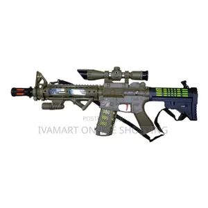 Rifle Toy Gun for Kids - Battery Powered