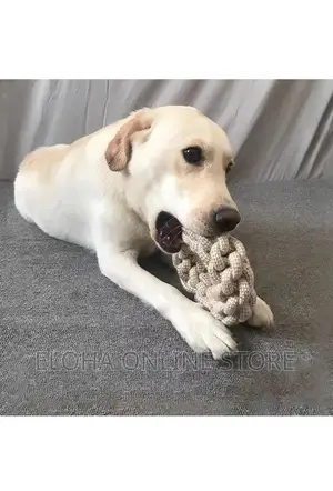Dog Toy Cotton Rope Knot Chew Ball Grinding