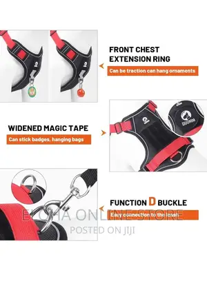 Pet Dog Soft Adjustable Harness