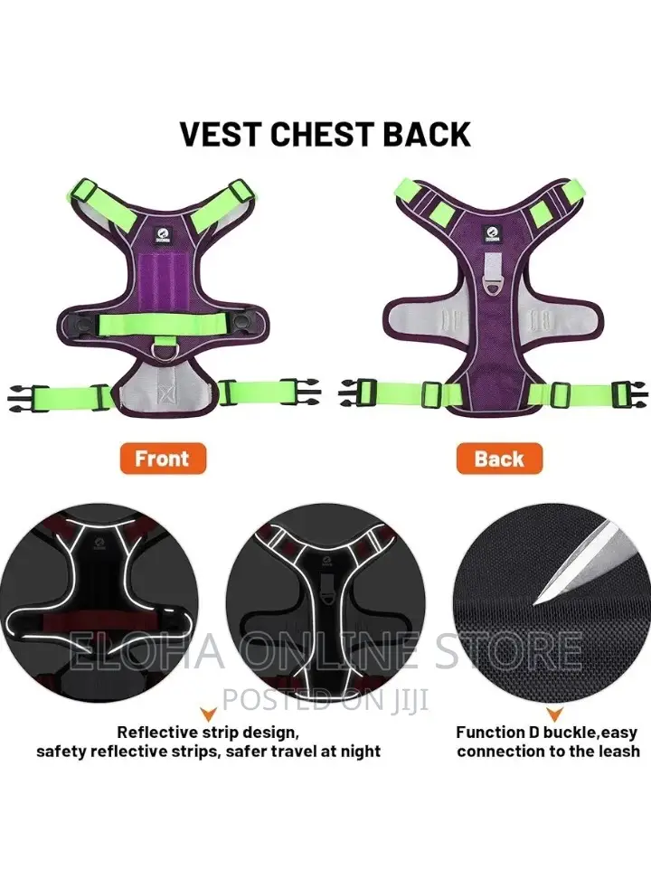 Pet Dog Soft Adjustable Harness