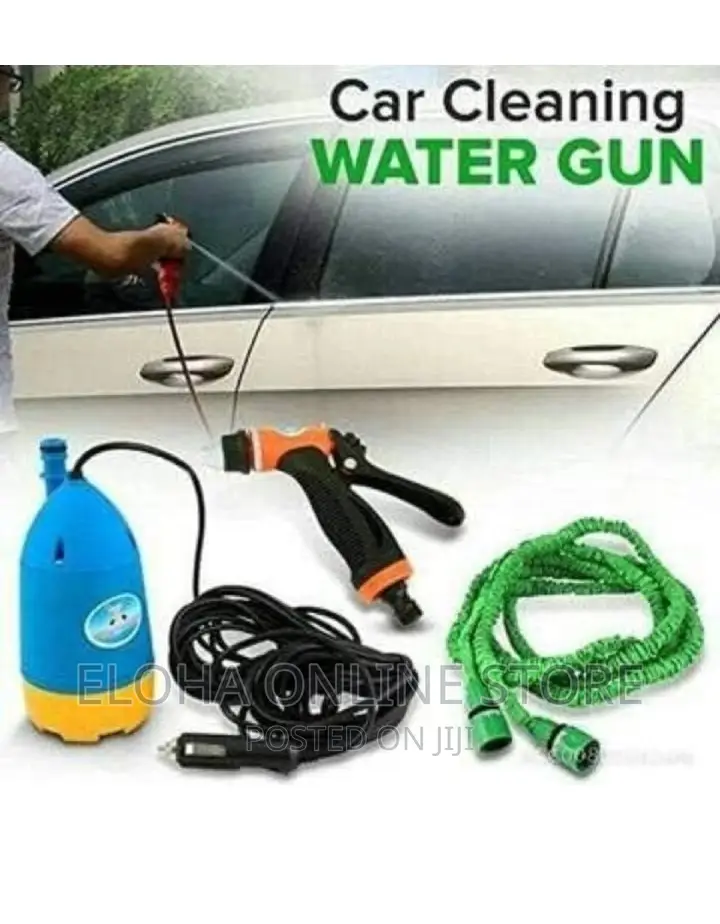 Portable High Pressure 12V Car Washing Tool Set