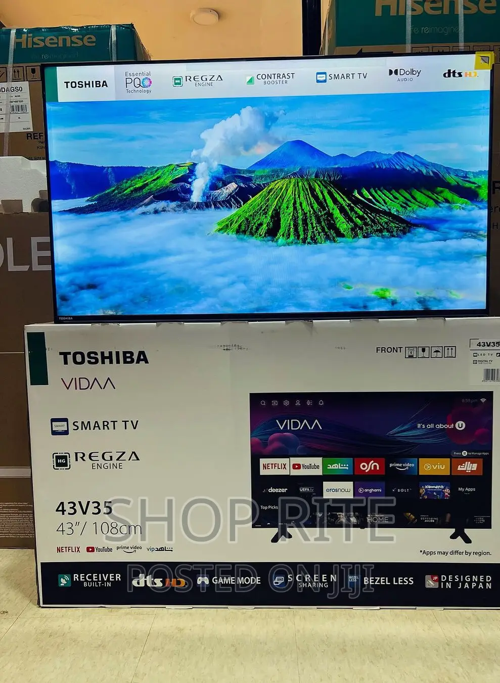 Toshiba 43inch Smart TVS Wholesale Offers