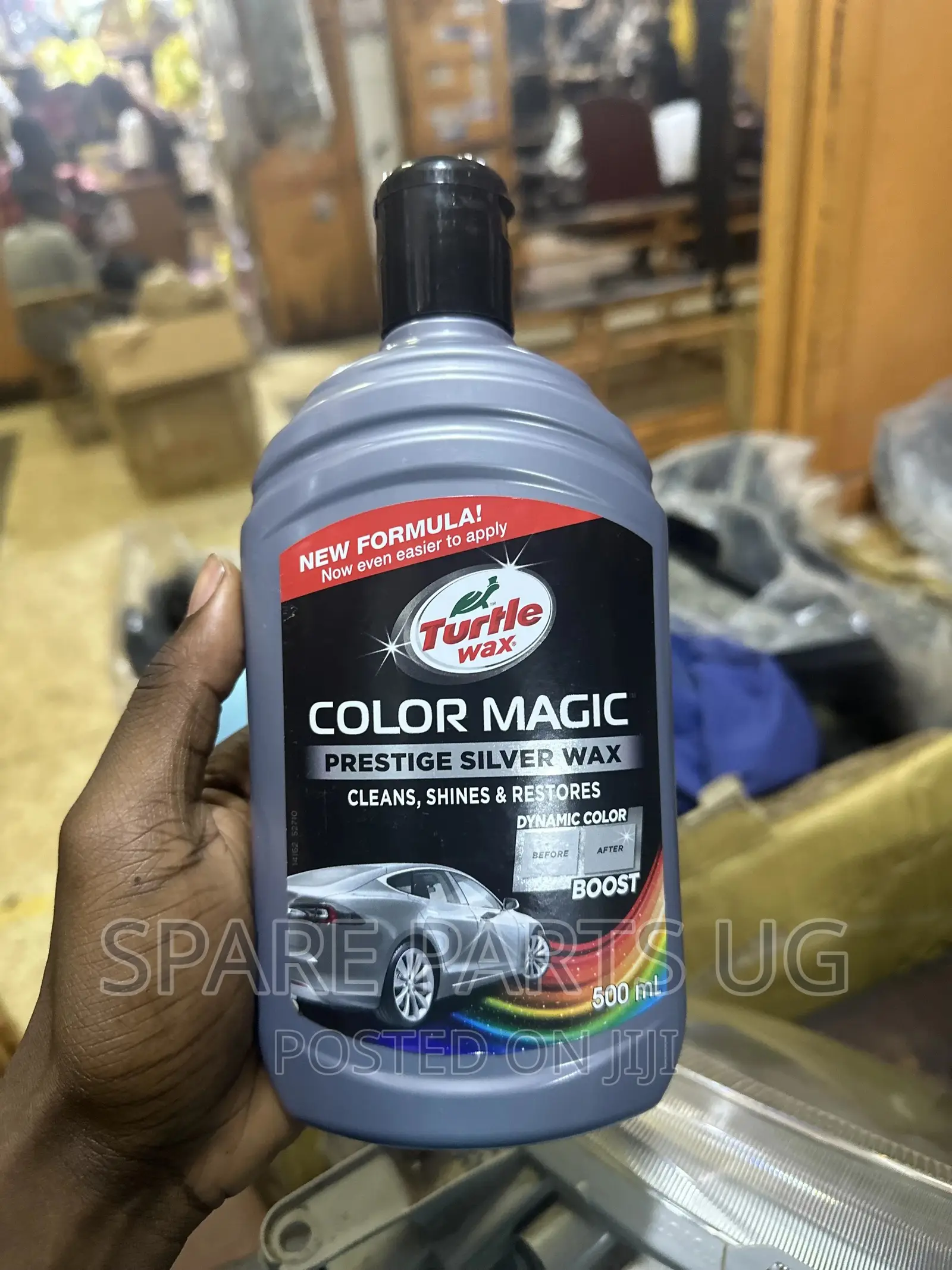 Color Magic Polish for Silver Car