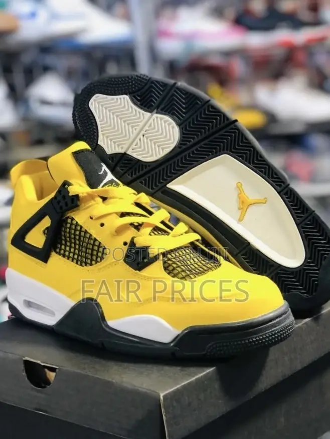 Original Air Jordan 4 Sneaker Shoes