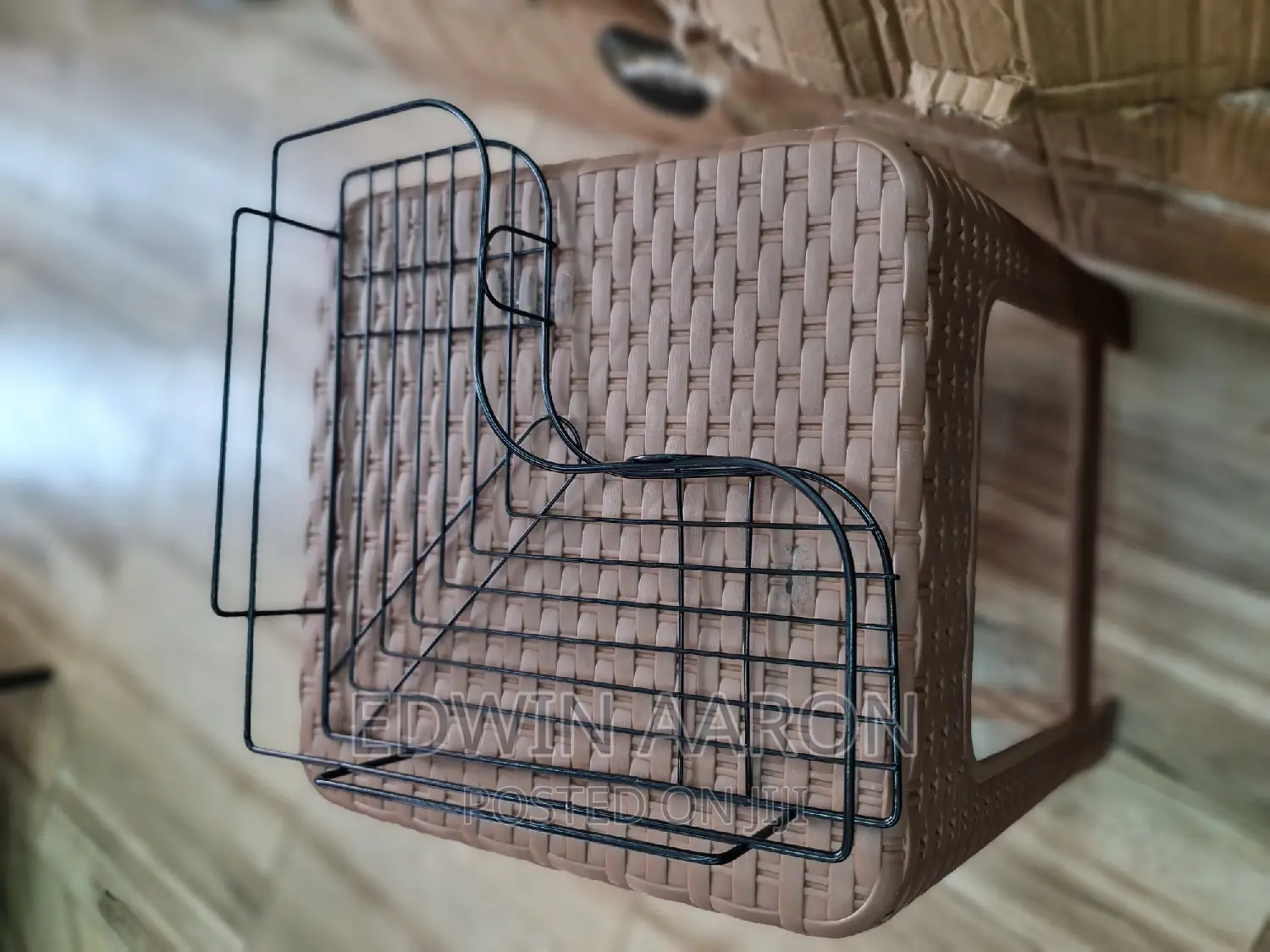 Pair of Wall Mount Bathroom Corner Shelves