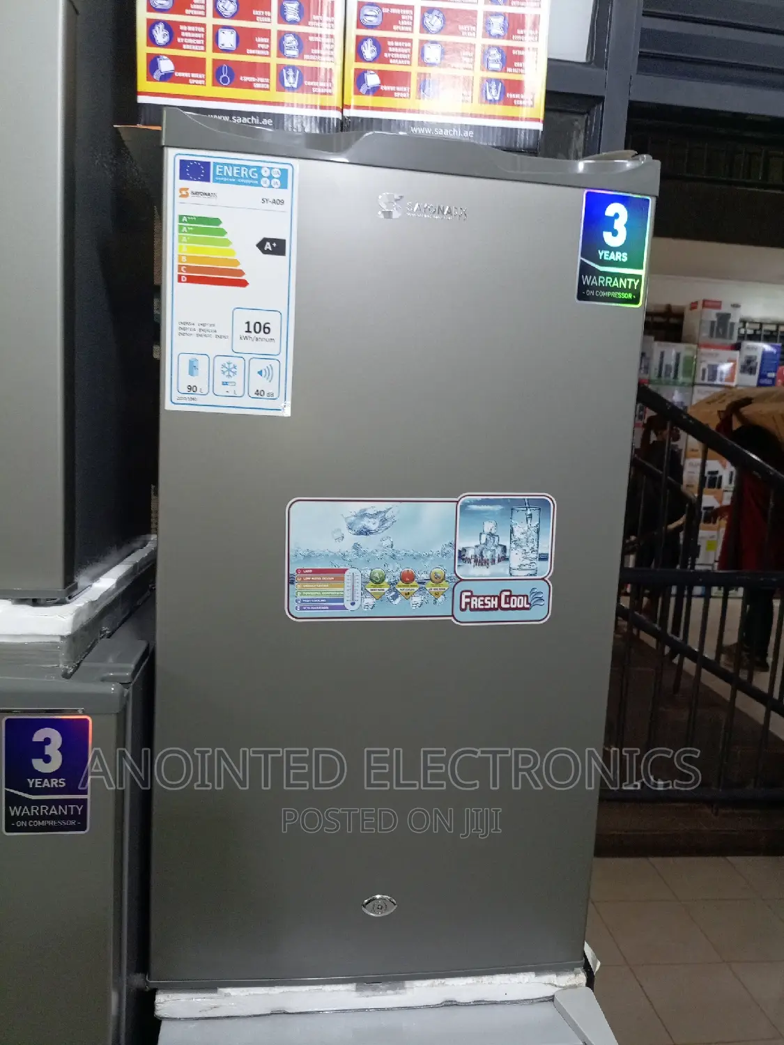 Sayona Refrigerator 120L