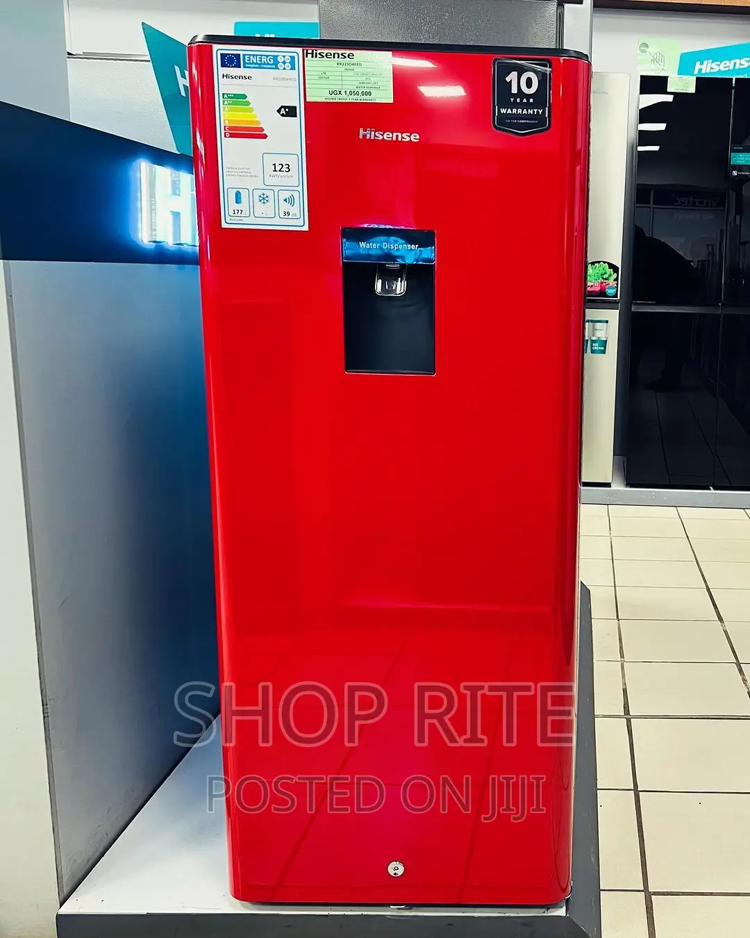Hisense Refrigerator 229litres a Dispenser.