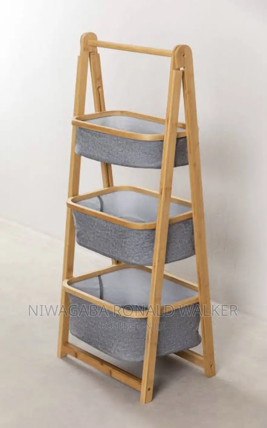 3step Wood Bathroom Shelves Organizer Home Cloth 