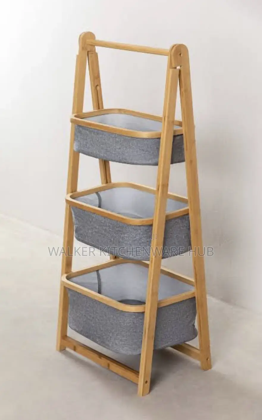 3step Wood Bathroom Shelves Organizer Home Cloth 