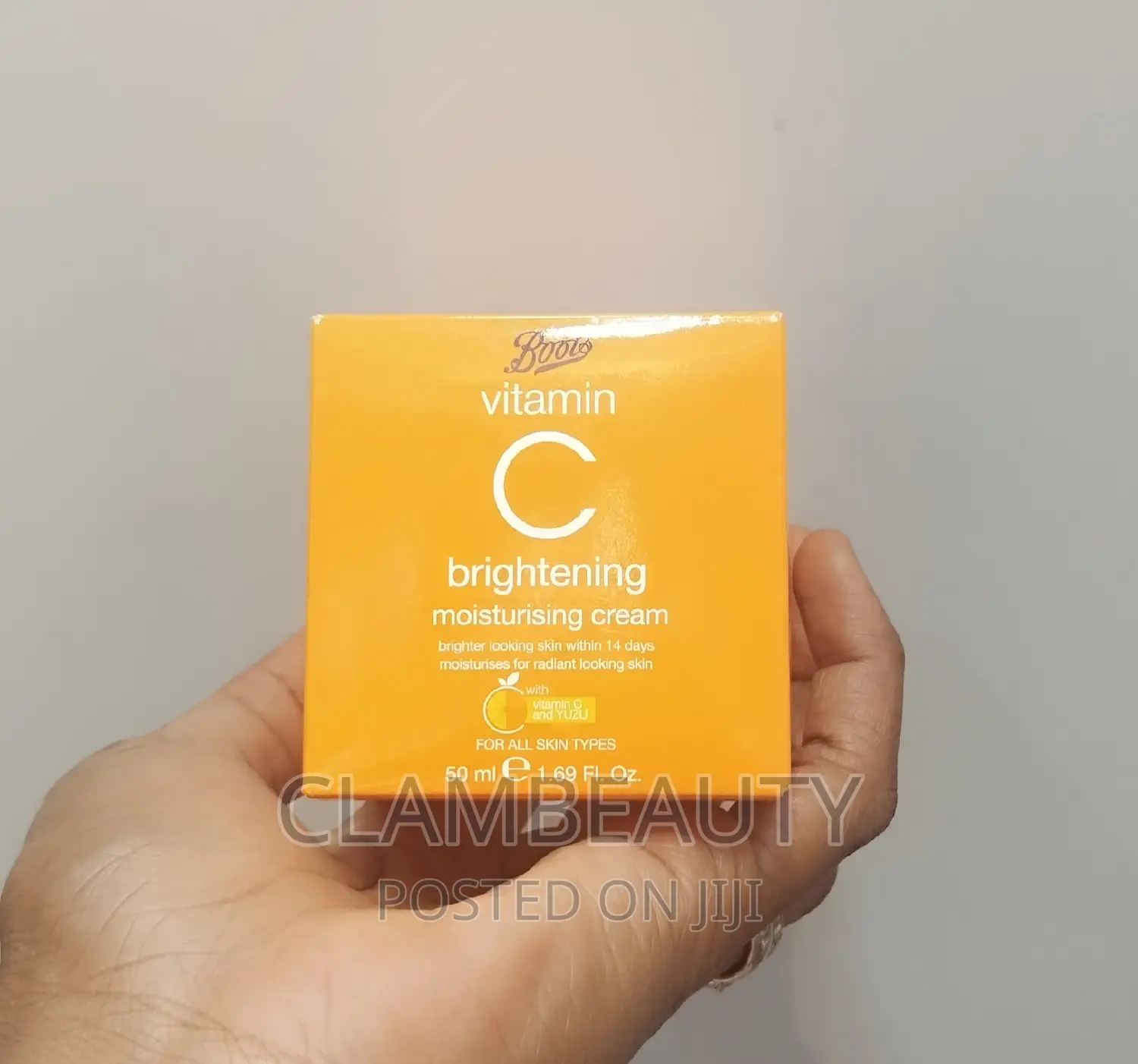 Boots Vitamin C Brightening Moisturising Cream 50ml