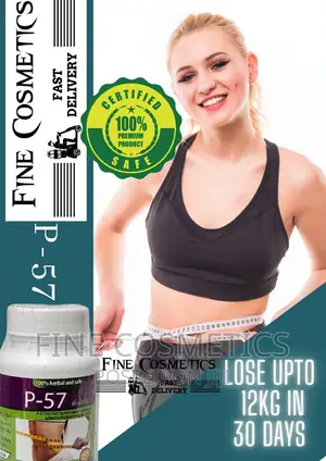 P-57 Tummy Slimming Fat Burner Weight Loss Belly Capsules.