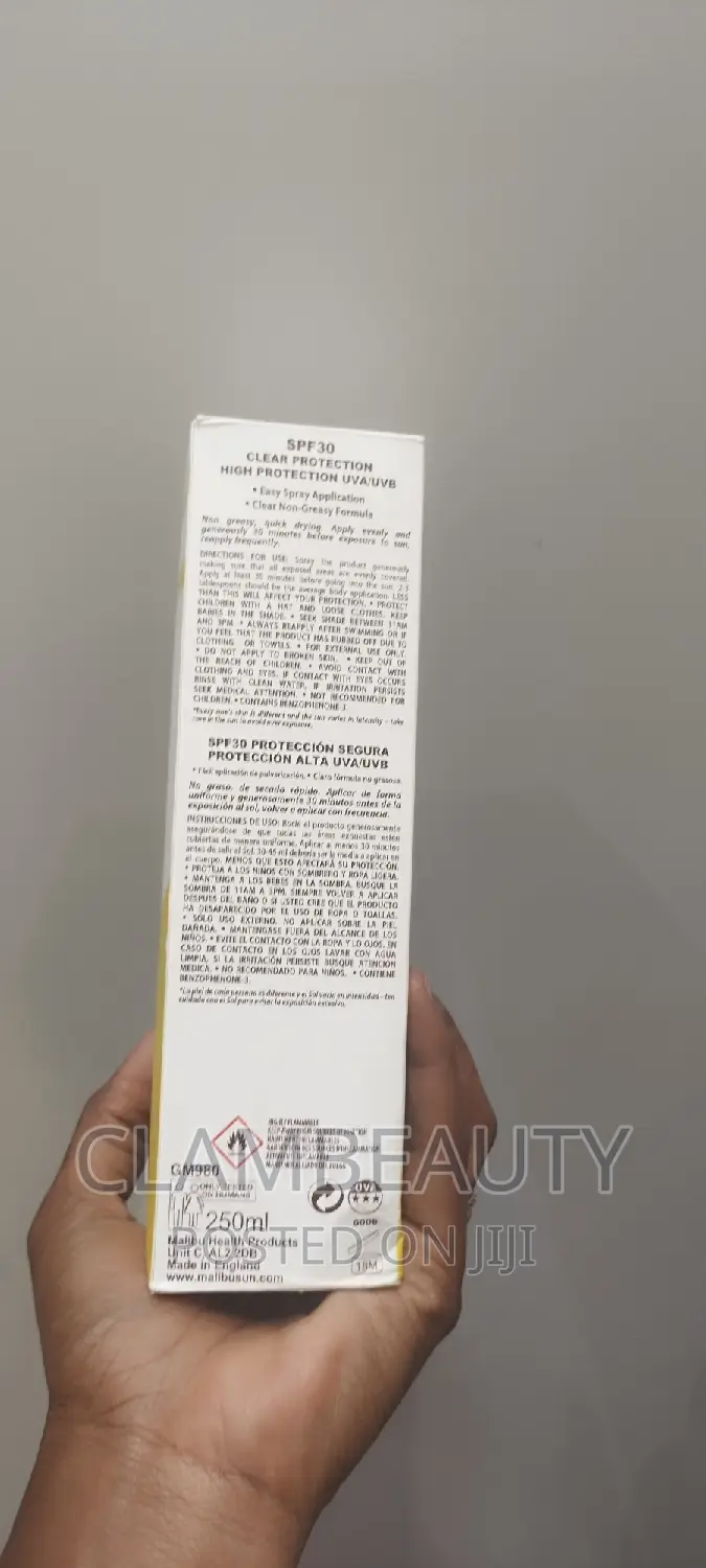 Malibu Clear Protection Sunscreen SPF 30