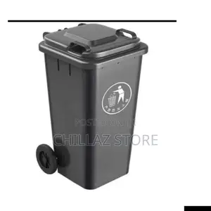 Outdoor 240L Plastic Waste Bin.