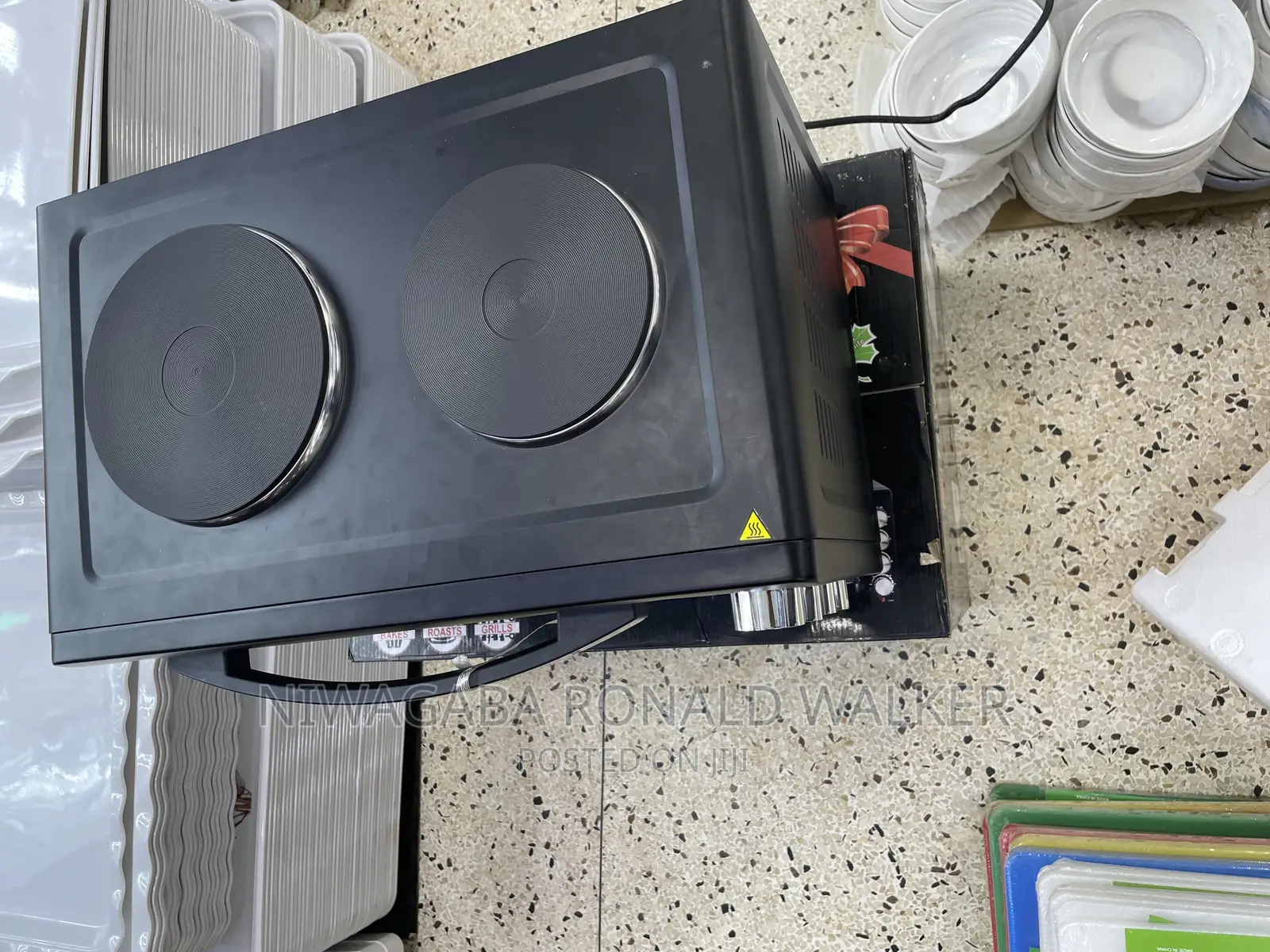 Classic Hoffman Oven With Double Hotplate