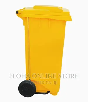 120L Garbage Waste Bin With Wheels