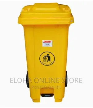 120L Garbage Waste Bin With Wheels