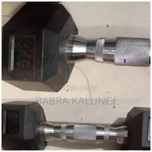 Black 3kg Dumbbells