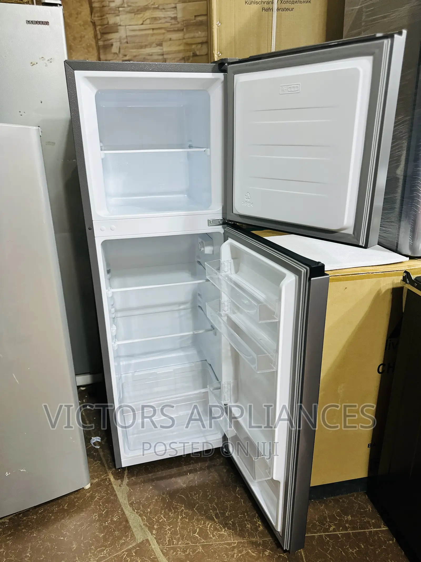 Hisense Double Door Fridge 200L