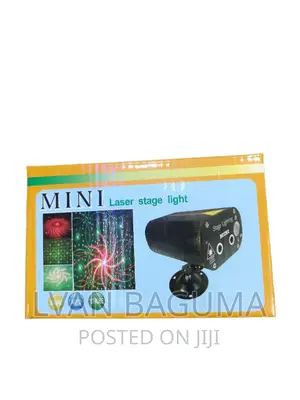 Mini Laser Stage Light RGB - For Stage, Party Decor Etc