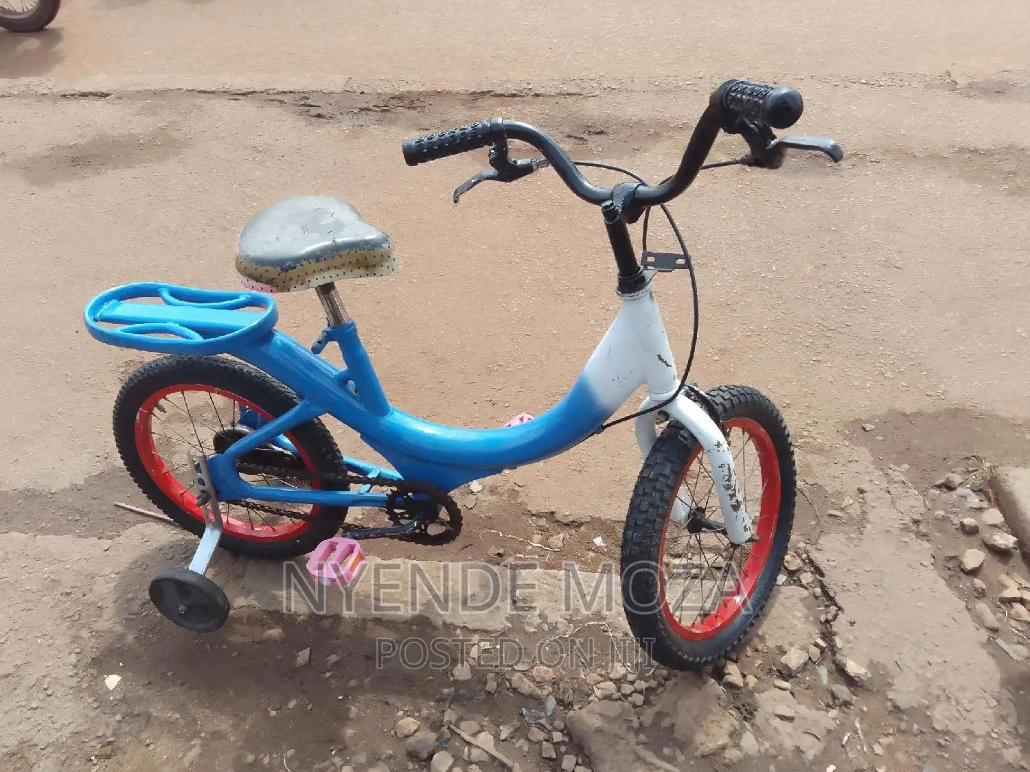 Blue Cartier Kids Bike